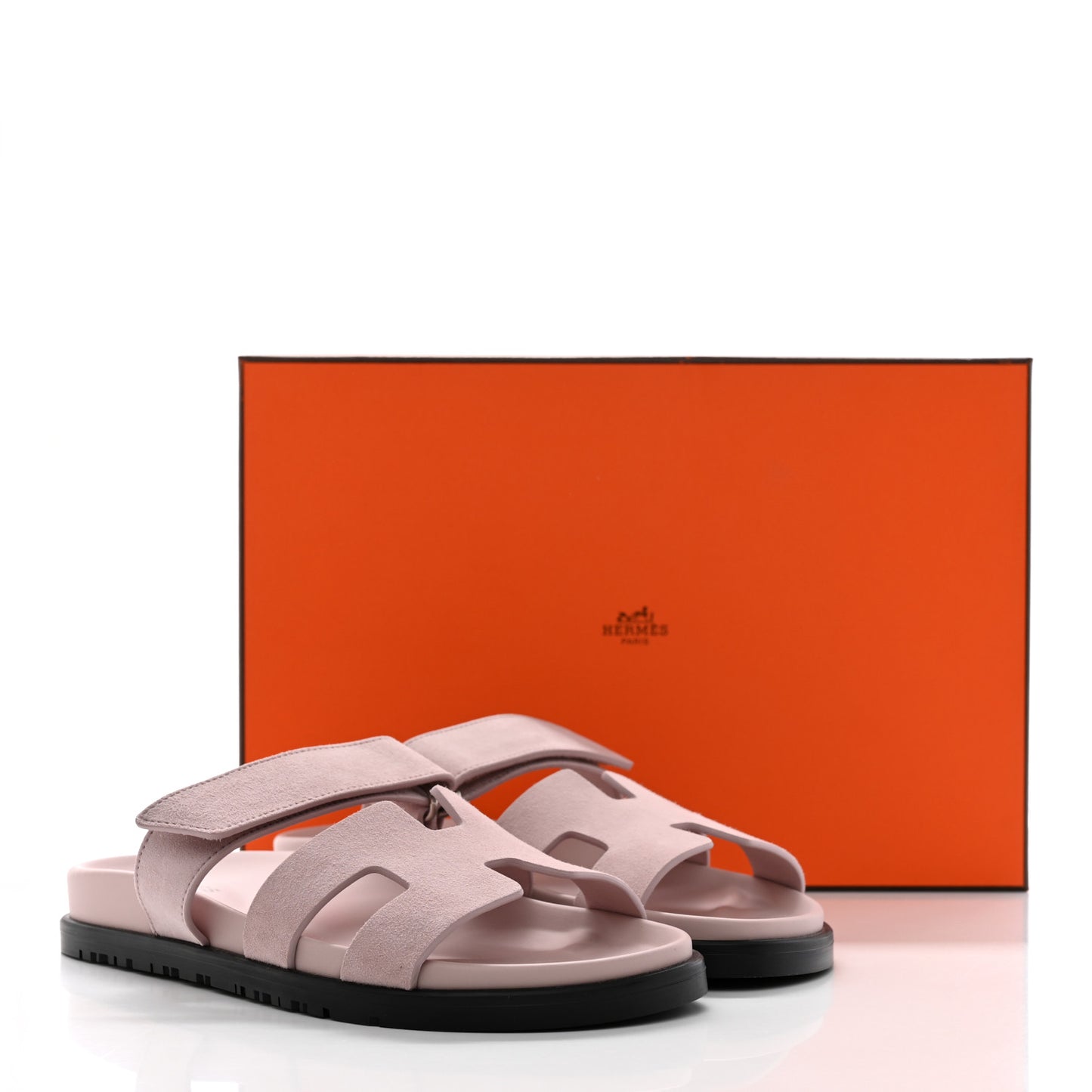 Suede Goatskin Womens Chypre Sandals 36 Rose Porcelaine
