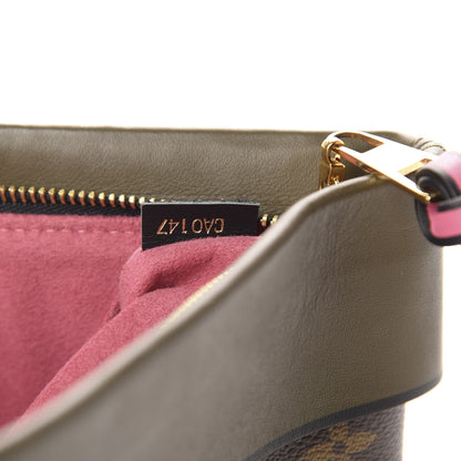 Louis Vuitton Monogram Tuileries Pochette Kaki 7 of 8