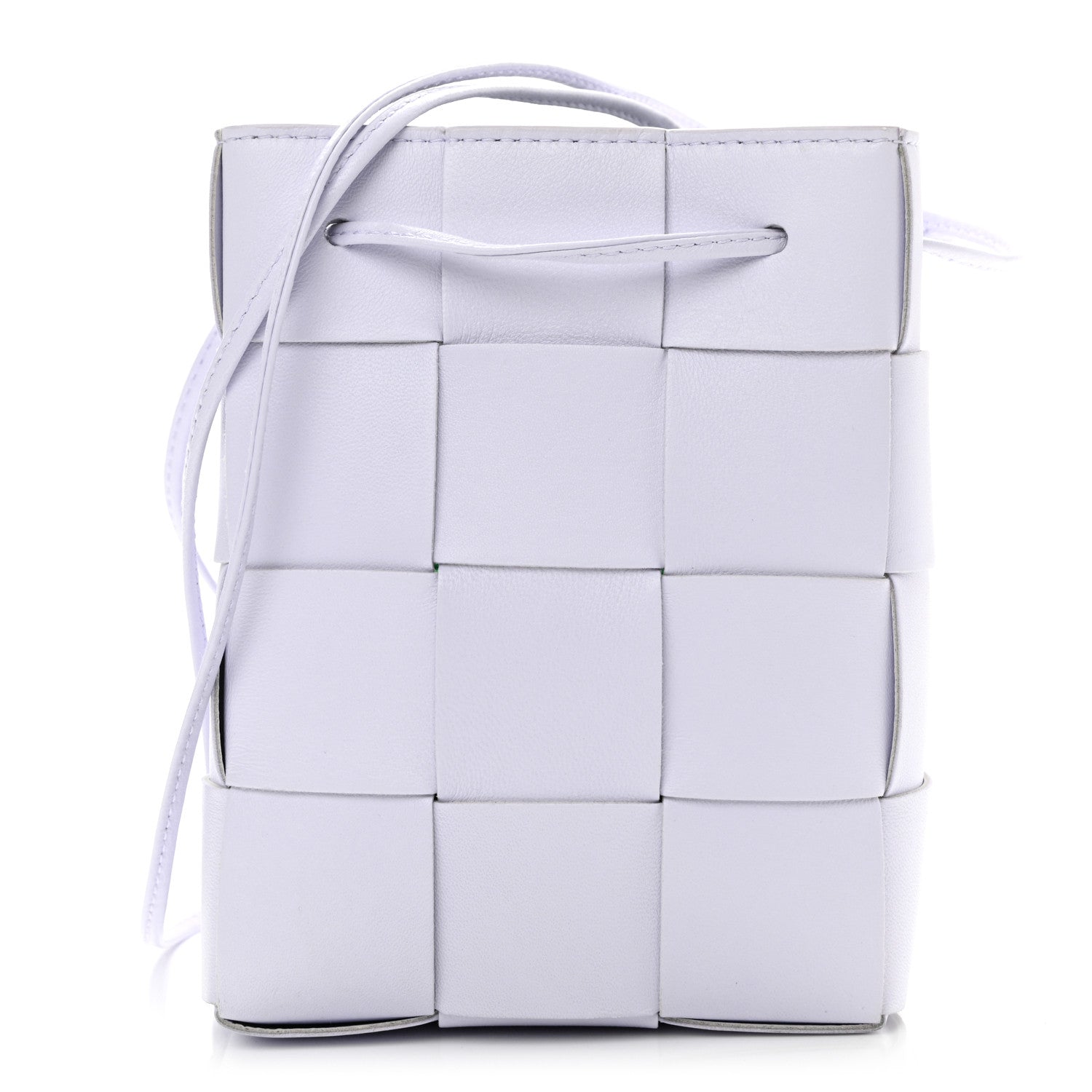 Bottega Veneta Calfskin Intreccio Small Cassette Bucket Bag Mirth Washed 1 of 11