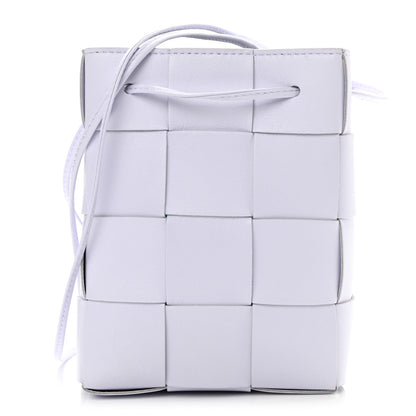 Bottega Veneta Calfskin Intreccio Small Cassette Bucket Bag Mirth Washed 1 of 11