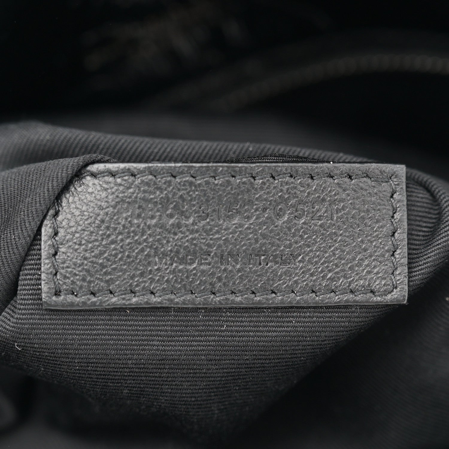 Saint Laurent Crinkled Calfskin Matelasse Monogram Medium Niki Chain Satchel Black 7 of 12