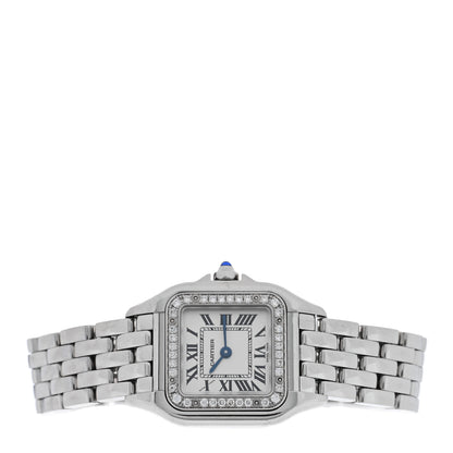 Cartier Stainless Steel Diamond 22mm Panthere Quartz Watch 2 of 4