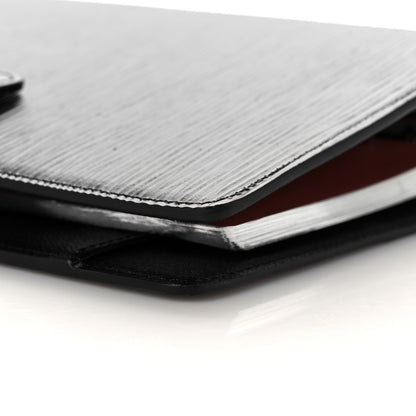 Louis Vuitton Epi Medium Ring Agenda Cover Black 6 of 12