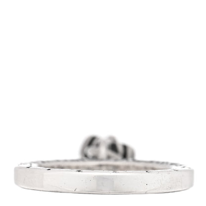Chrome Hearts Sterling Silver Cross Charm Ring 50 5.25 3 of 4