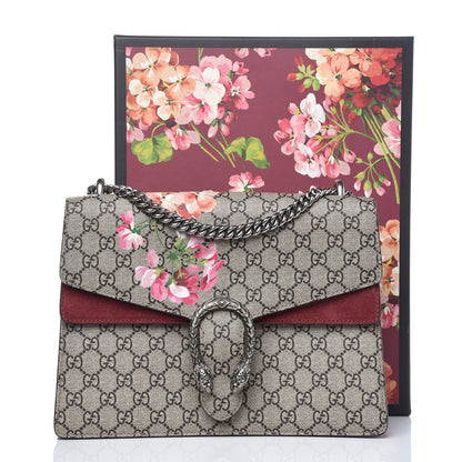 Gucci GG Supreme Monogram Blooms Medium Dionysus Shoulder Bag Beige Multicolor Dry Rose 10 of 10