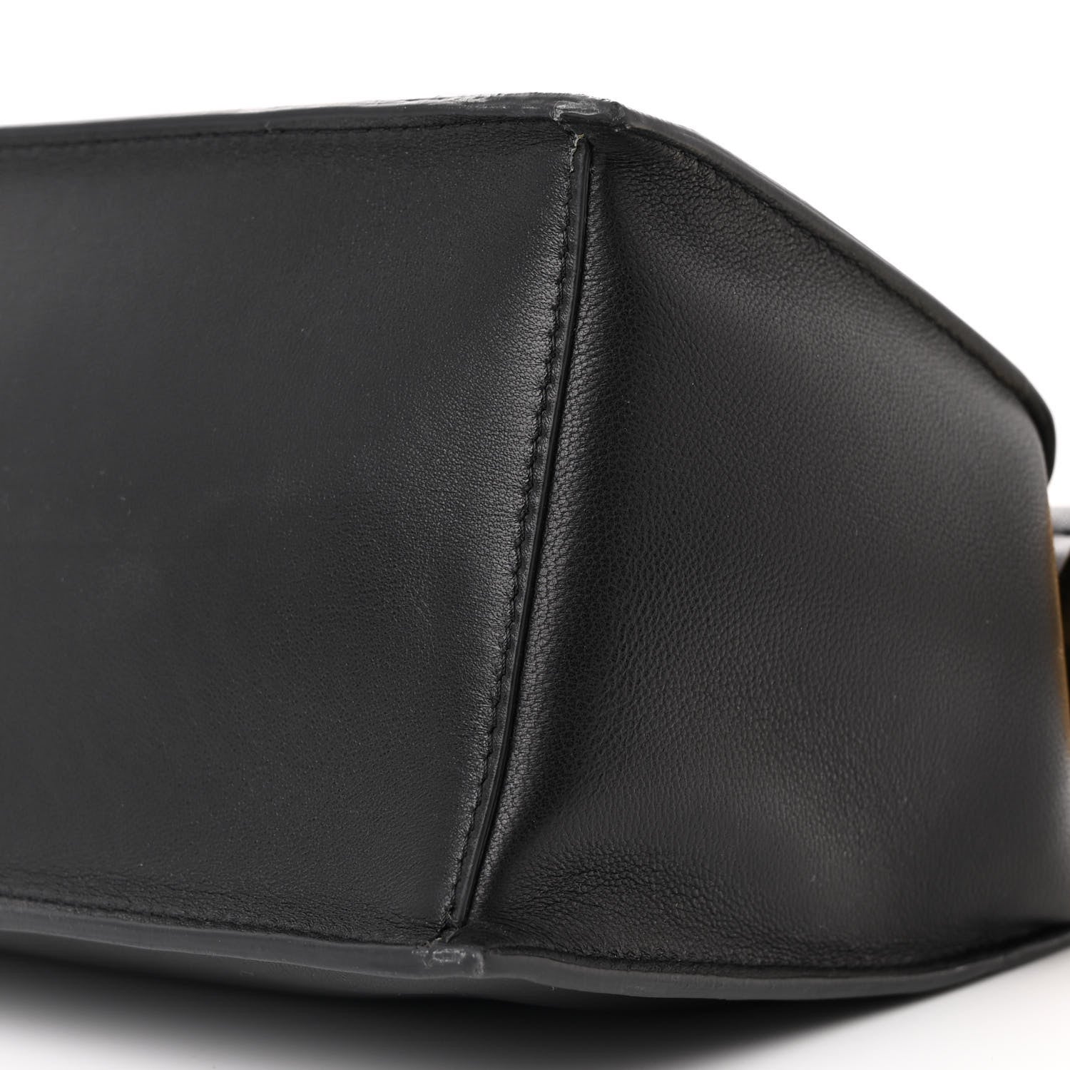 Jacquemus Smooth Calfskin La Pochette Rond Carre Black 8 of 10