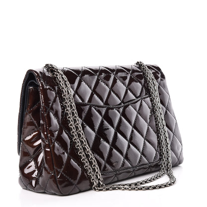 Chanel Patent Quilted 2.55 Reissue 227 Flap Prune 3 of 15