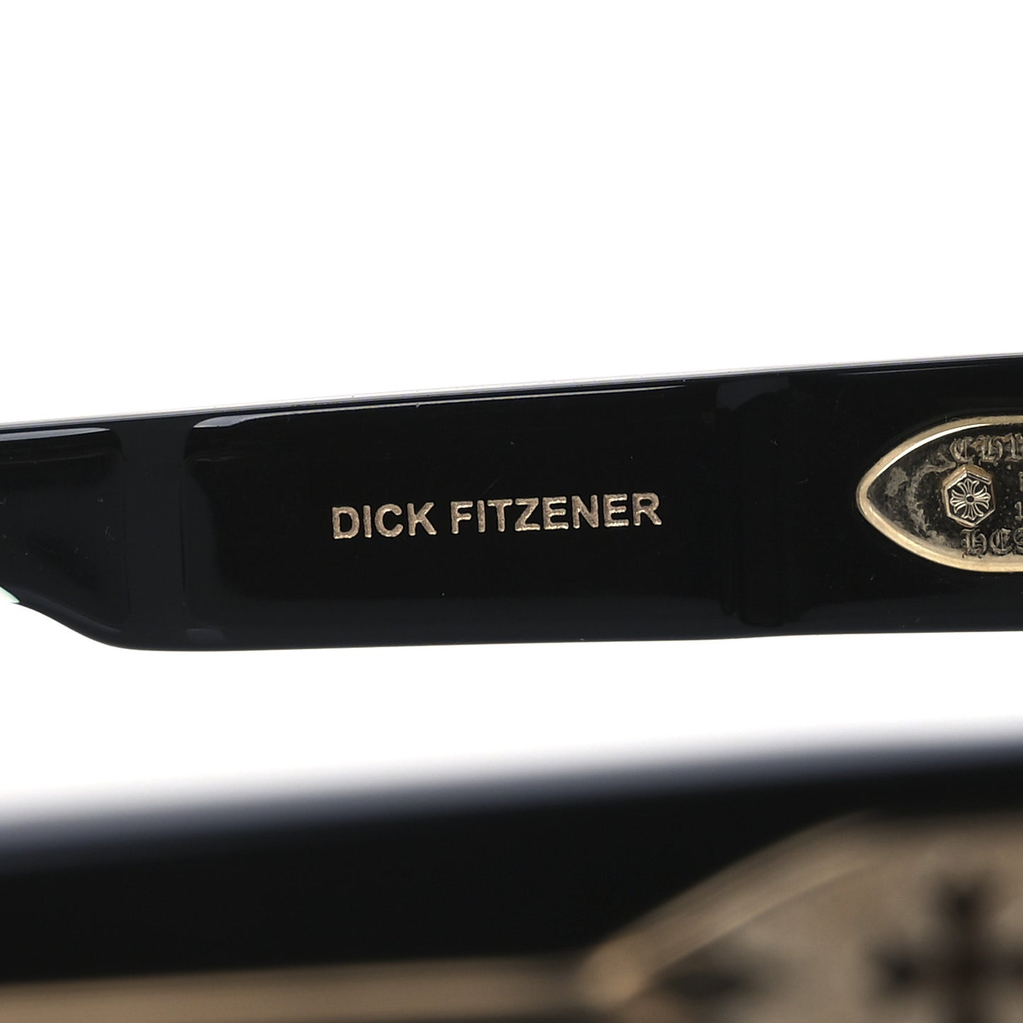Acetate Dick Fitzener Sunglasses Black