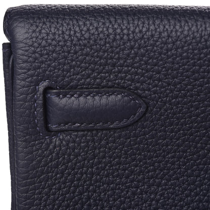 Hermes Togo Kelly Ado Backpack Bleu Nuit 16 of 23