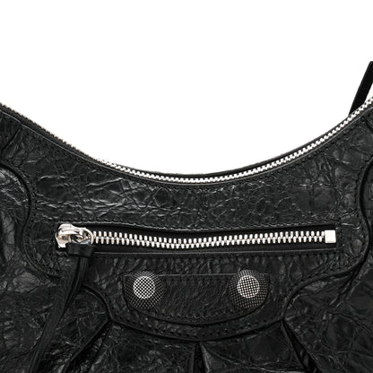 Balenciaga Agneau Arena Small Le Cagole Shoulder Bag Black 17 of 21