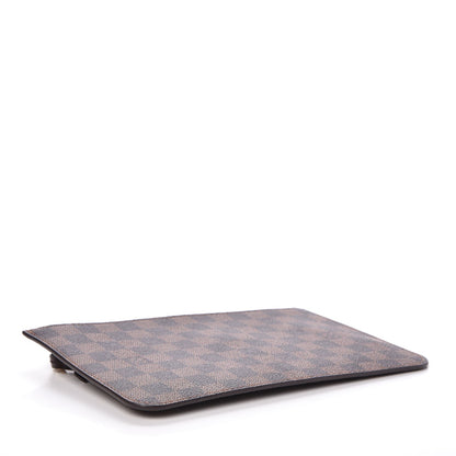 Louis Vuitton Damier Ebene Neverfull MM GM Pochette Rose Ballerine 4 of 7