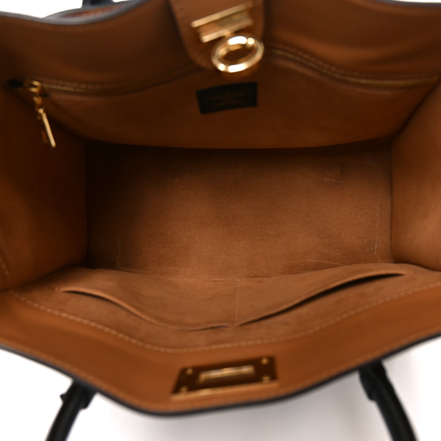 Louis Vuitton Calfskin Monogram On My Side MM Black 5 of 10