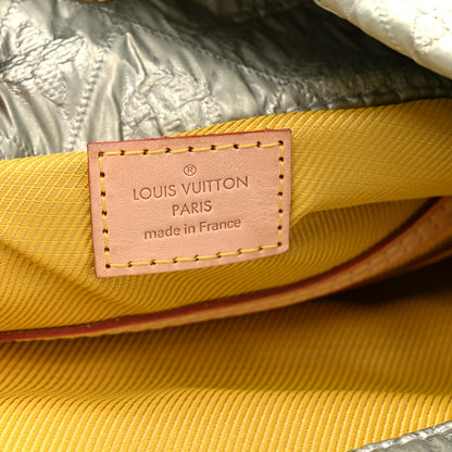 Louis Vuitton Jacquard Quilted Monogram Limelight Clutch GM Perle 6 of 9