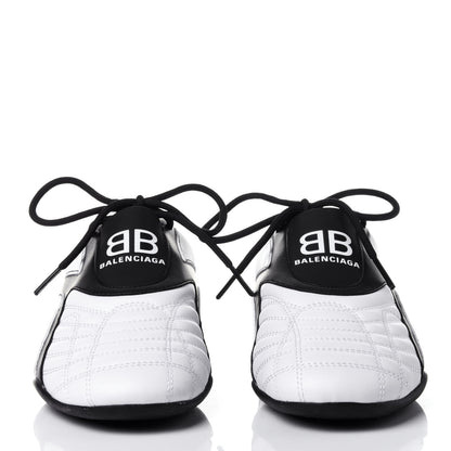 Balenciaga Polyurethane Womens Zen Sneakers 37 White Black 2 of 11