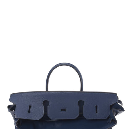 Hermes Togo Birkin 40 Bleu Thalassa 14 of 42