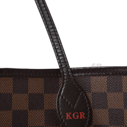 Louis Vuitton Damier Ebene Neverfull MM 18 of 18