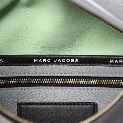 Marc Jacobs Calfskin Two Fold Shoulder Bag Rock Grey 10 of 10