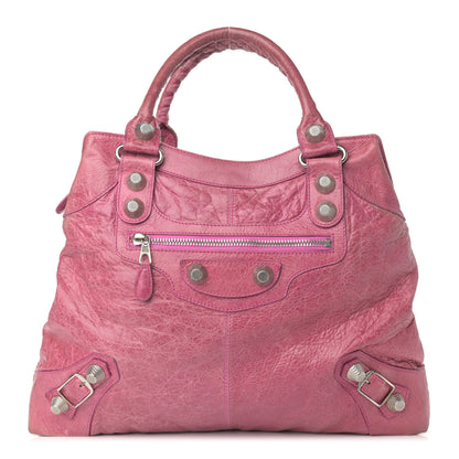 Balenciaga Agneau Giant 21 Silver Hardware Brief Magenta 1 of 11