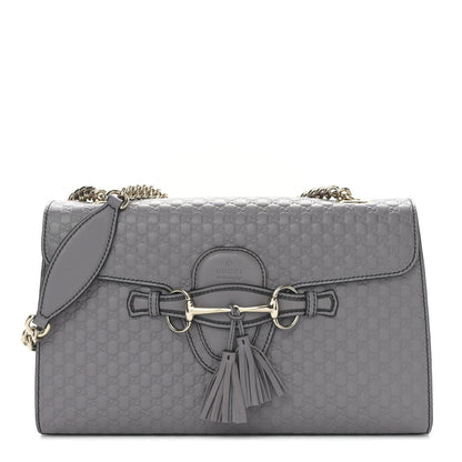 Gucci Soft Microguccissima Medium Emily Chain Shoulder Bag Loess 1 of 9