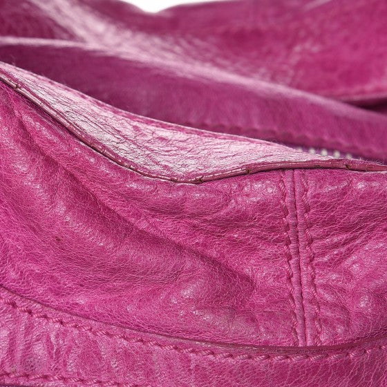 Agneau Giant 21 Silver Hardware Brief Magenta