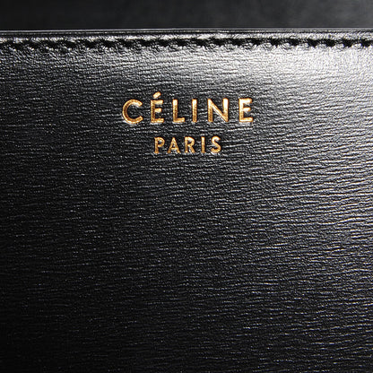 Celine Box Calfskin Medium Classic Box Flap Bag Black 6 of 11