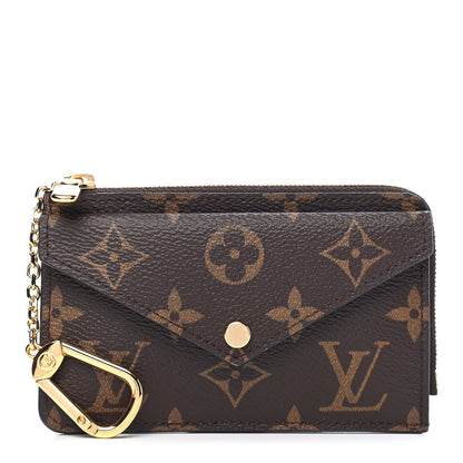 Louis Vuitton Monogram Recto Verso Card Holder Black 1 of 6
