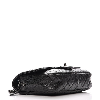 Chanel Iridescent Caviar Quilted Small Chic Flap Black 4 of 11