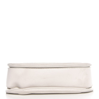 Gucci Calfskin Medium New Bamboo Top Handle Bag White 12 of 16