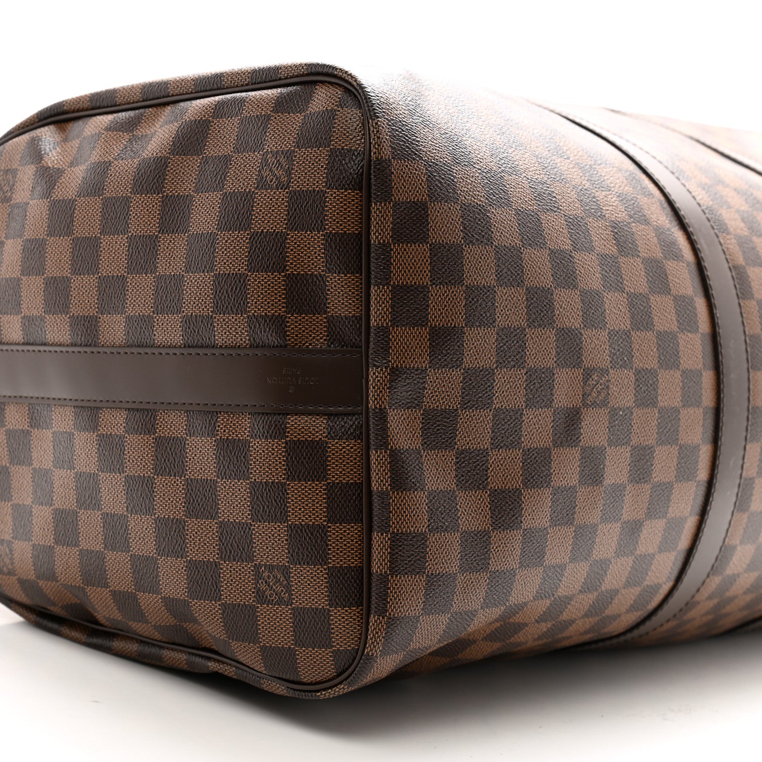Louis Vuitton Damier Ebene Keepall Bandouliere 55 9 of 10