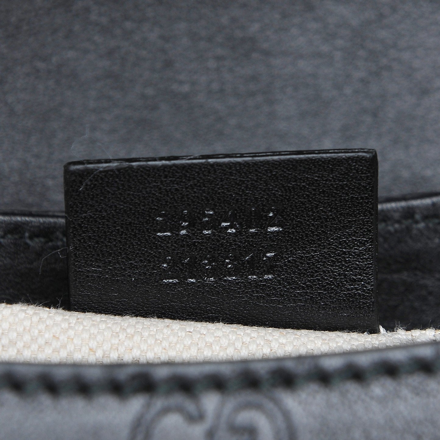 Guccissima Medium Emily Chain Shoulder Bag Black