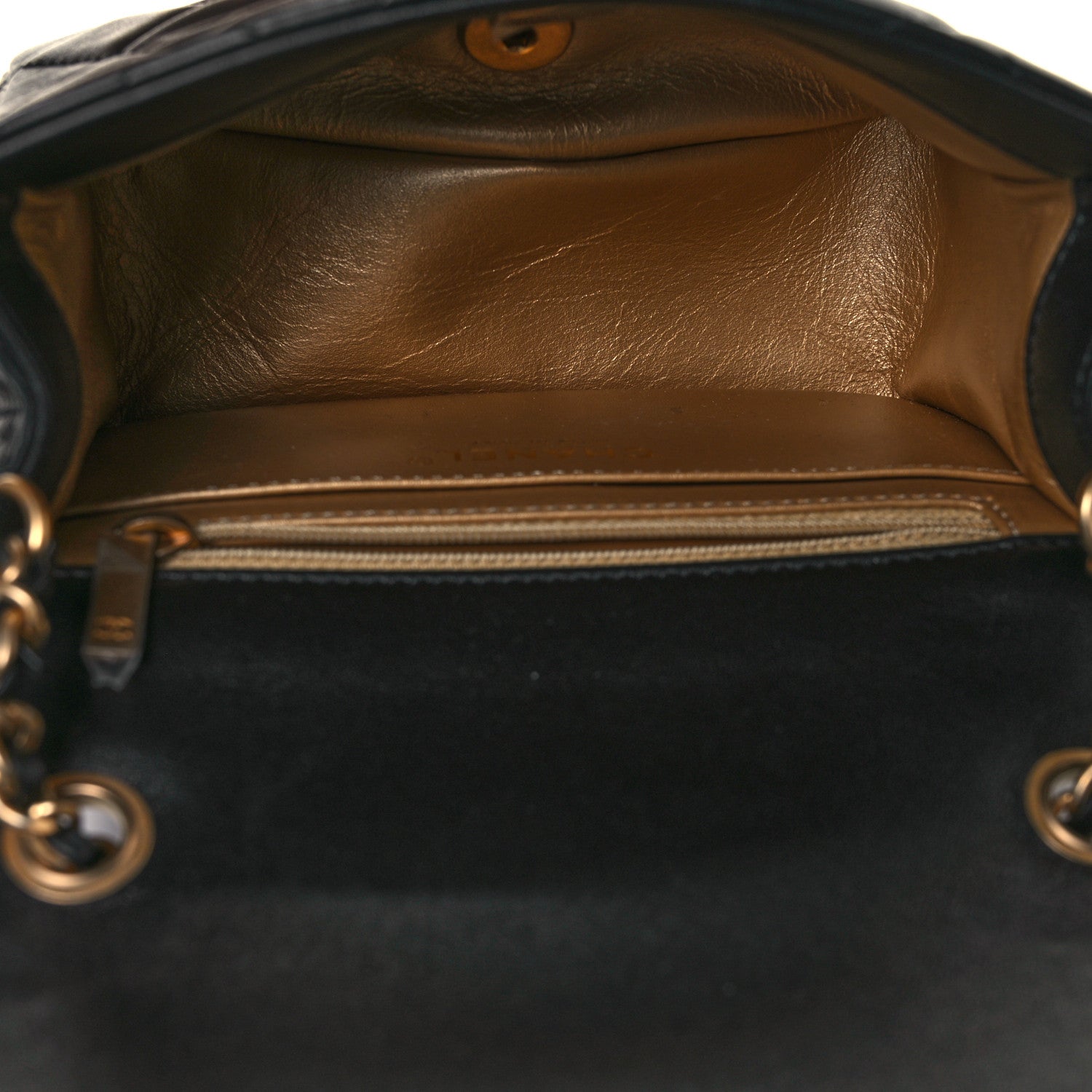 Chanel Lambskin Quilted Mini Pearl Crush Flap Black 5 of 12