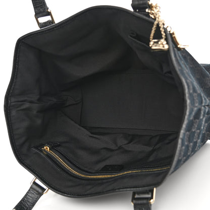 Gucci Monogram Medium Jolicoeur Tote Black 4 of 10