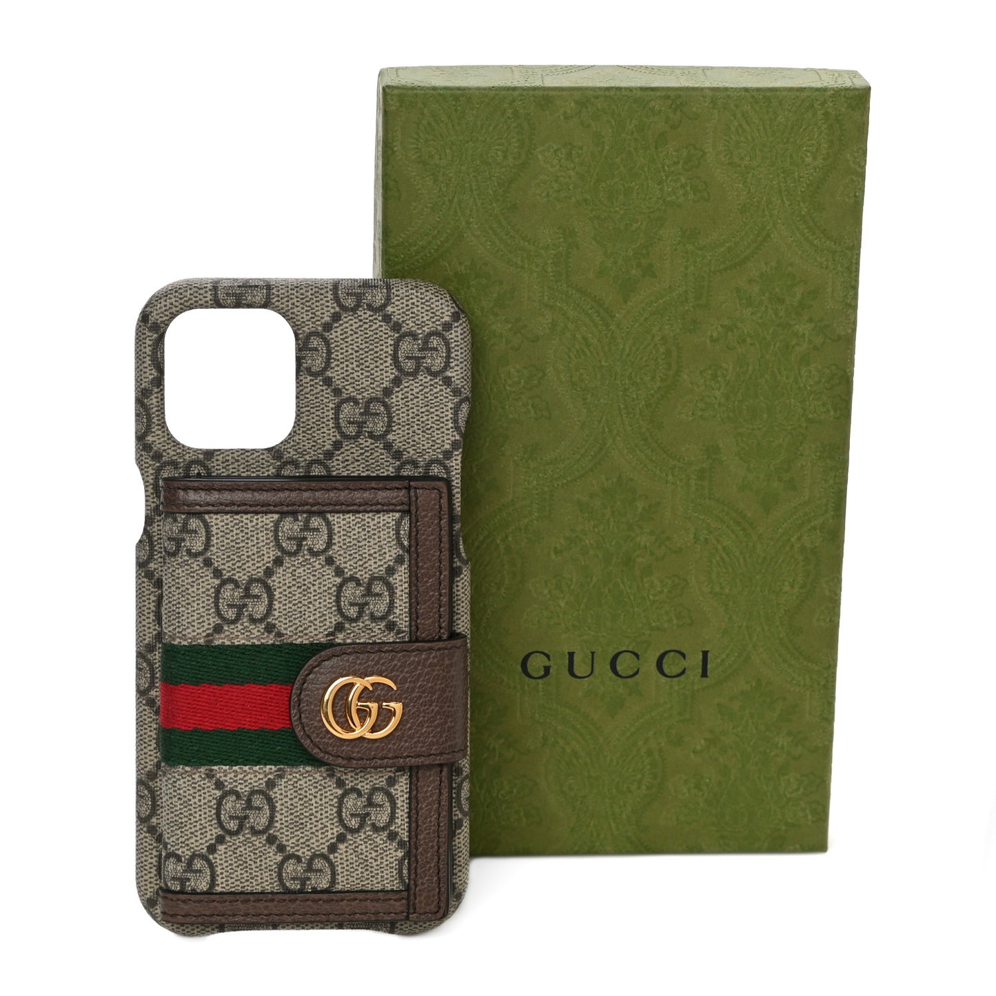 GG Supreme Monogram Web Ophidia iPhone 12 Pro Max Case