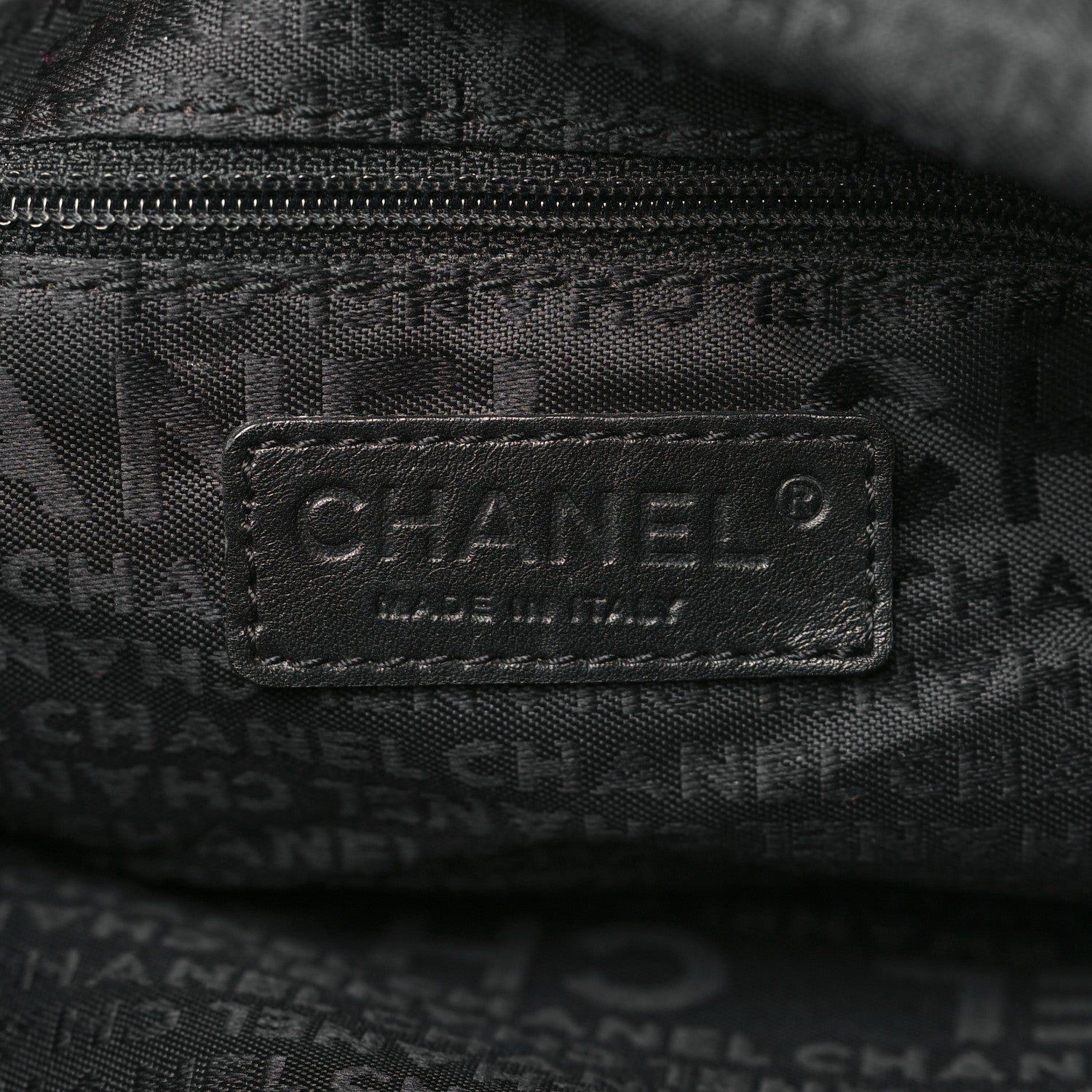 Chanel Calfskin Square Stitched Tassel Bag Black 6 of 9