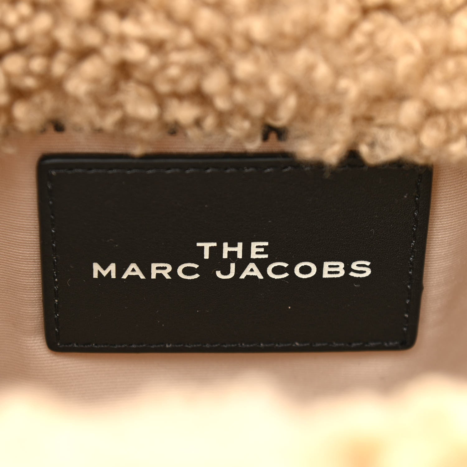 Marc Jacobs Polyester Cotton Mini The Teddy Traveler Tote Bag Beige 6 of 10