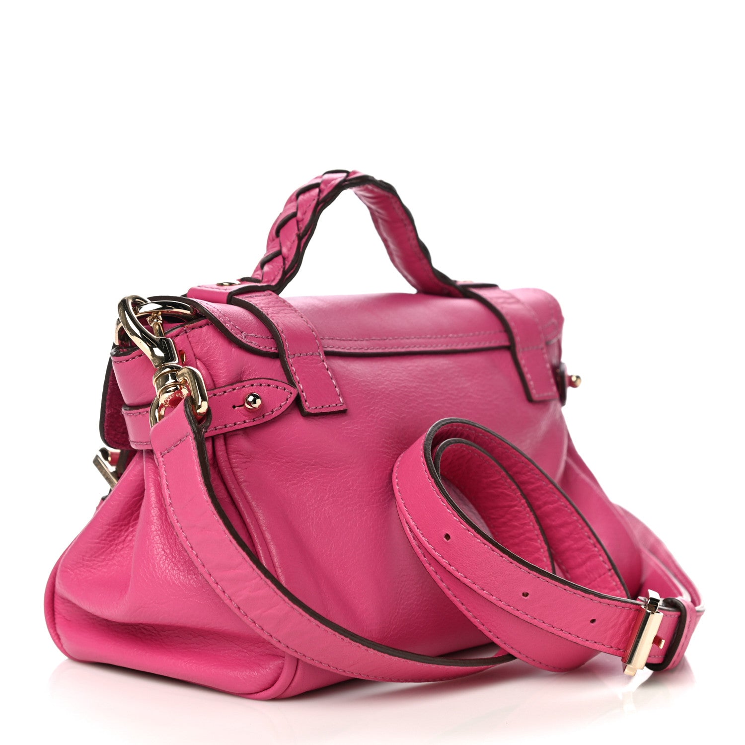 Mulberry Heavy Grain Mini Alexa Pink 3 of 9