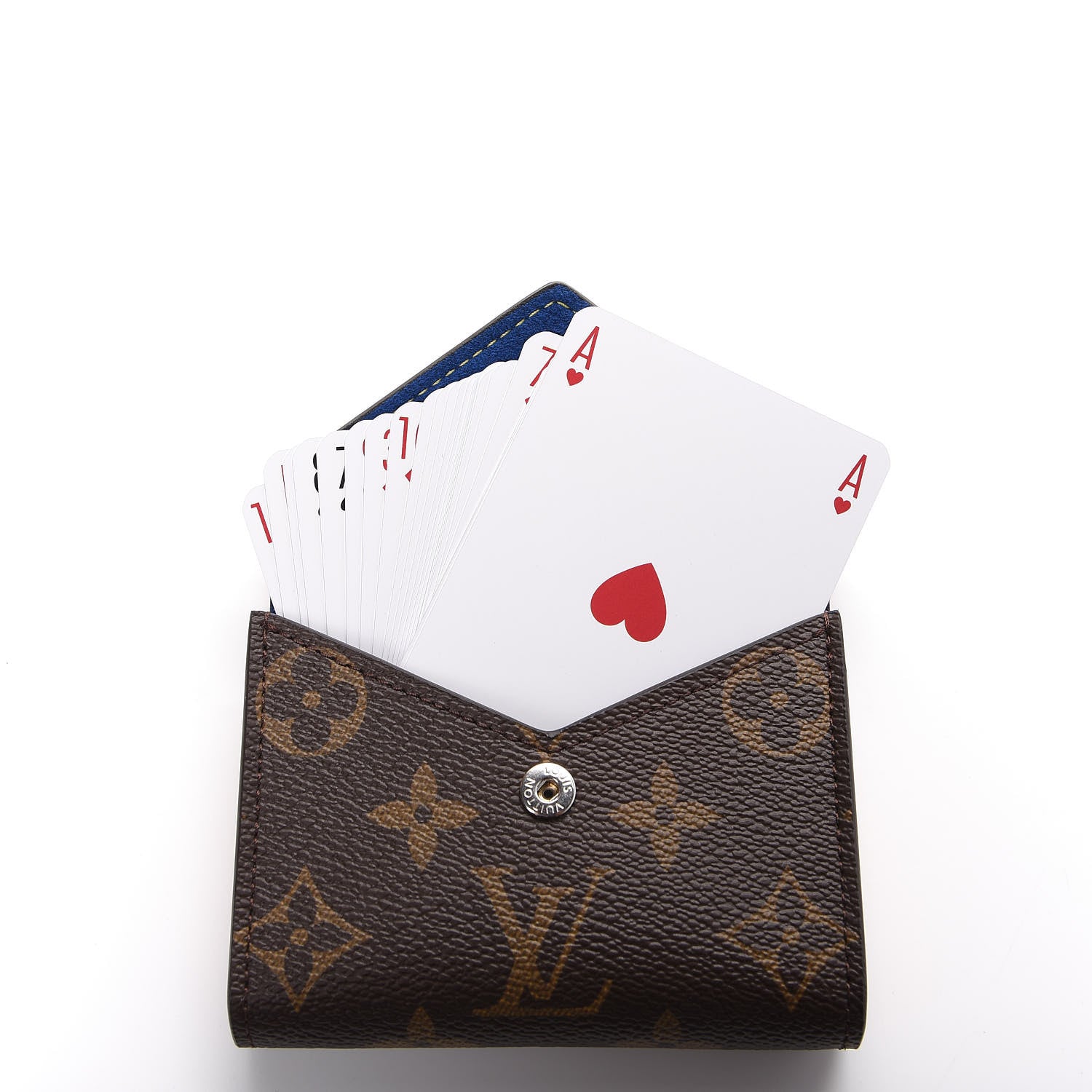 Louis Vuitton Monogram Playing Cards and Pouch Arsene Red 9 of 10