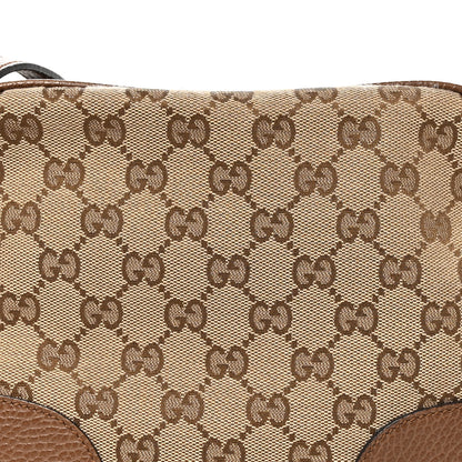 Gucci Monogram Mini Bree Messenger Bag Beige Tabacco 8 of 10