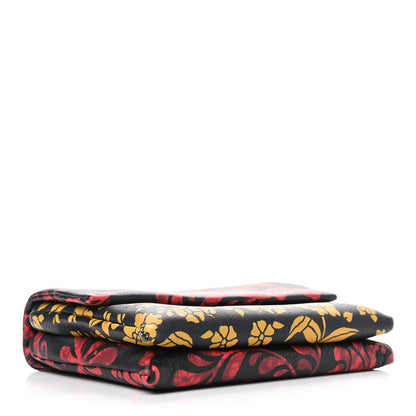 Lanvin Print Mini Sugar Crossbody Bag Red 4 of 9