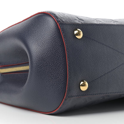 Louis Vuitton Empreinte Montaigne MM Marine Rouge 9 of 13