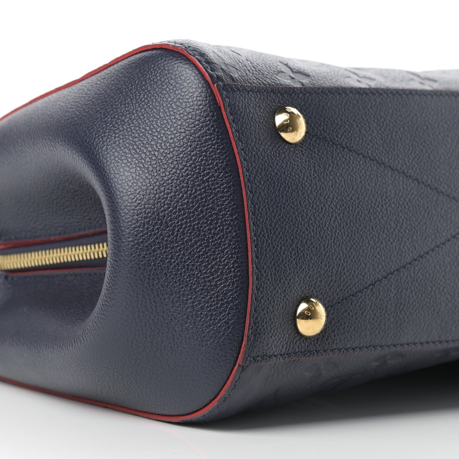 Louis Vuitton Empreinte Montaigne MM Marine Rouge 9 of 13