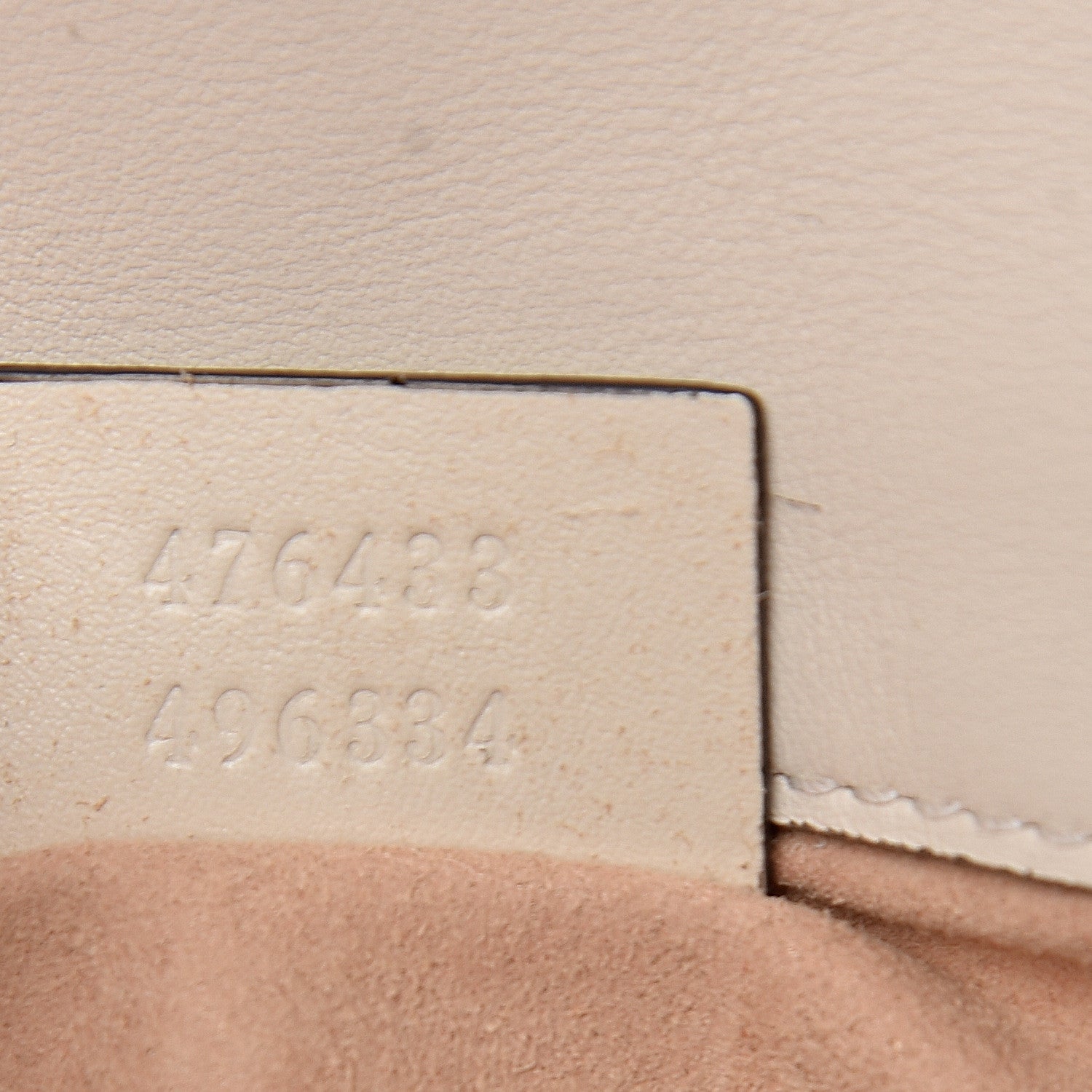 Gucci Calfskin Matelasse Super Mini GG Marmont Shoulder Bag White 7 of 10