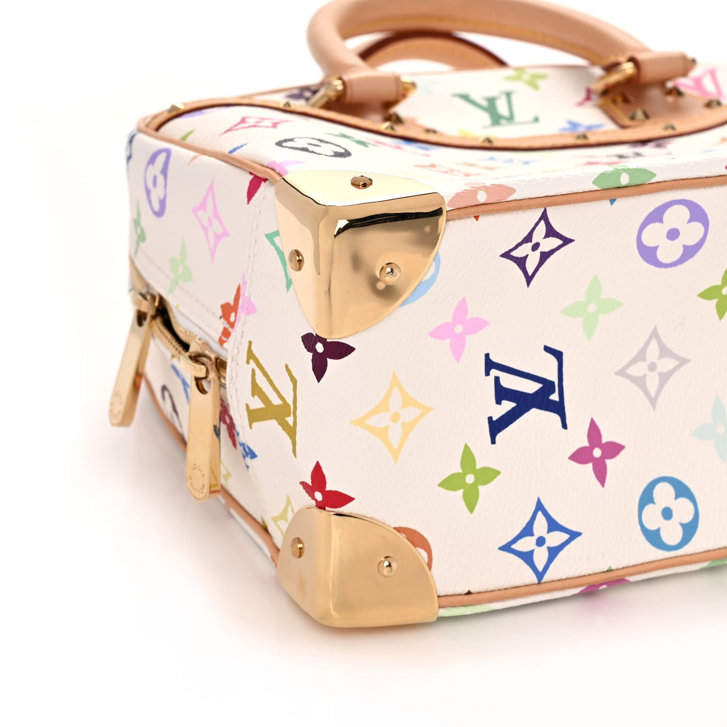 Monogram Multicolor Trouville White