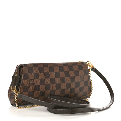 Louis Vuitton Damier Ebene Eva Clutch 3 of 8