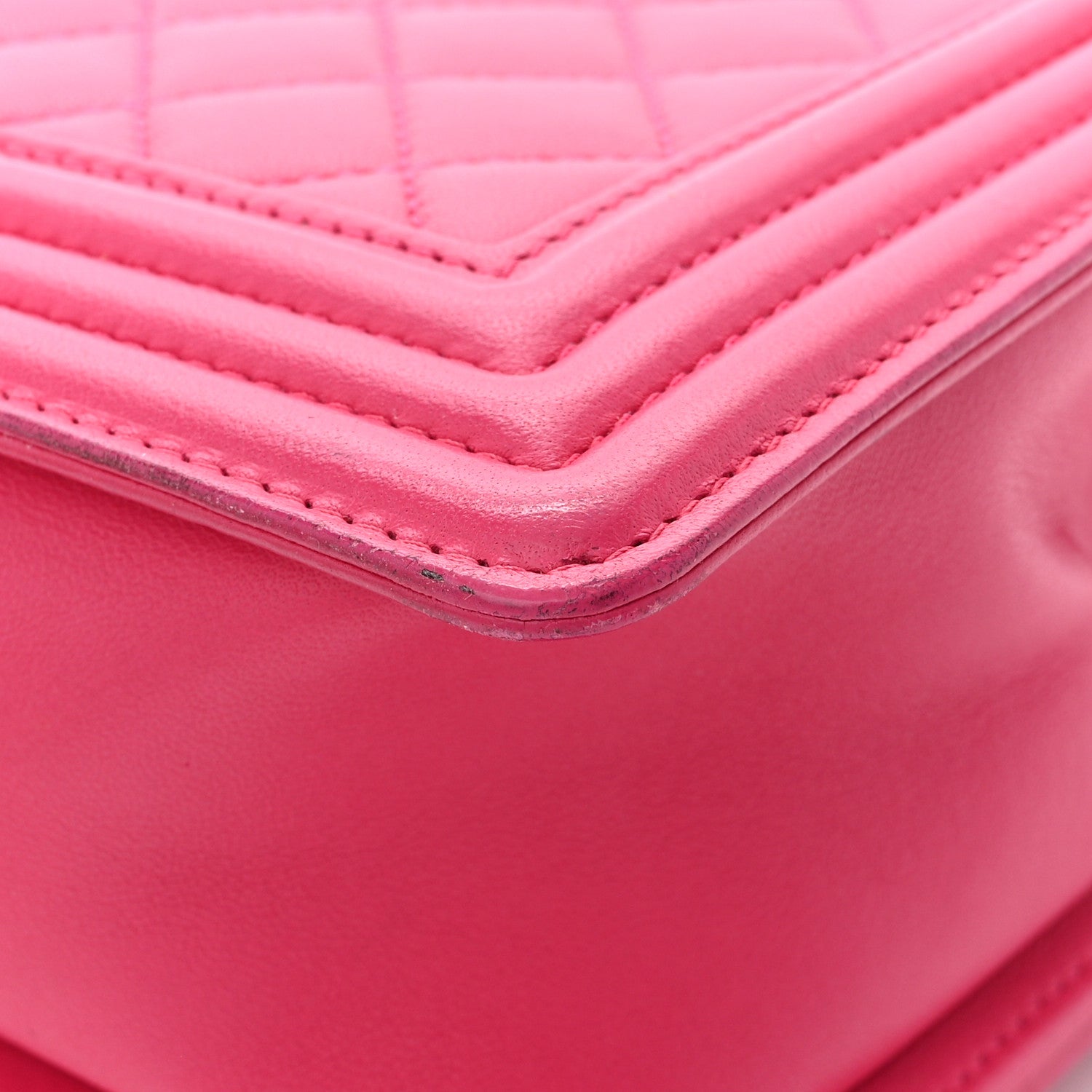 Chanel Lambskin Quilted New Medium Boy Flap Pink 12 of 19