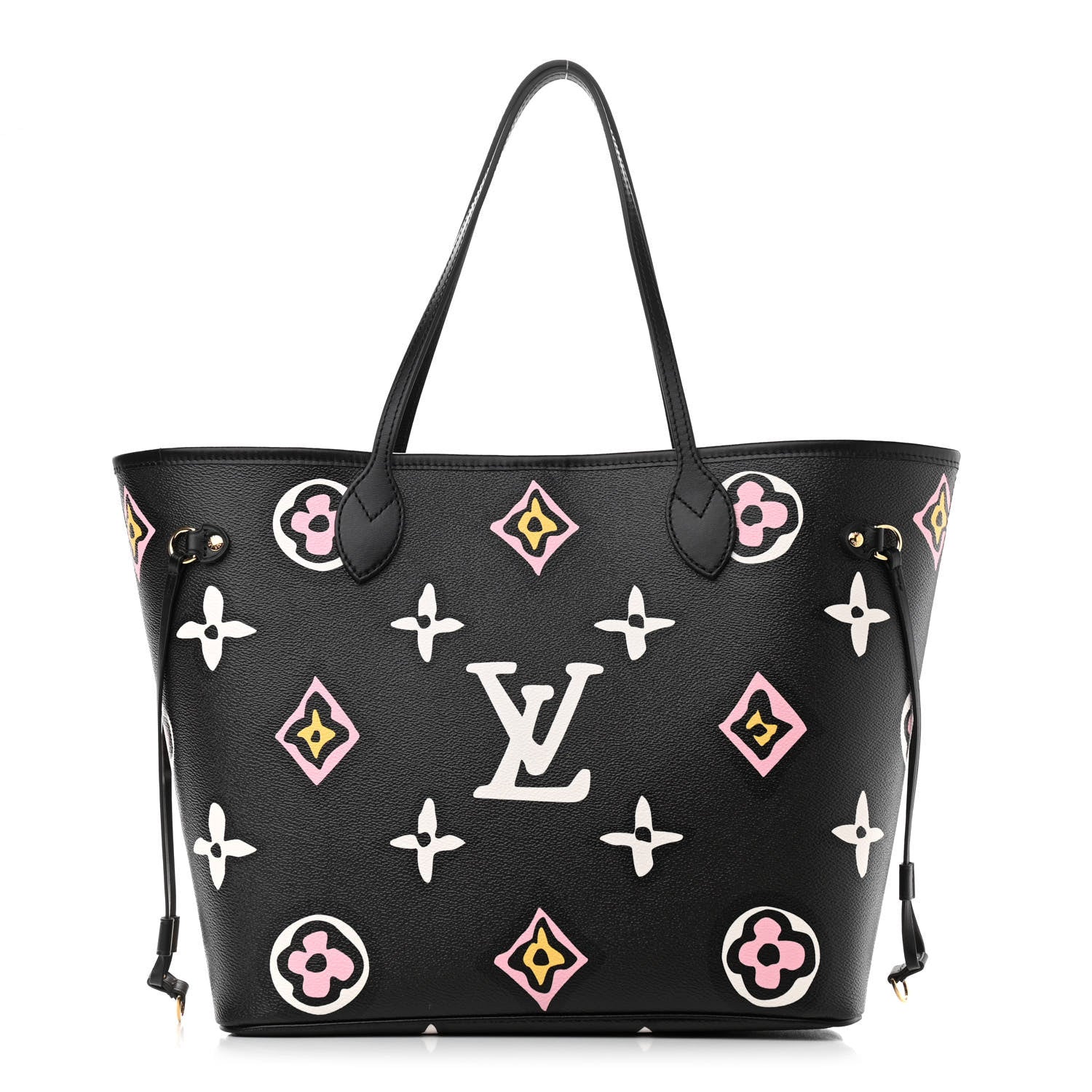 Louis Vuitton Monogram Giant Wild At Heart Neverfull MM Black 3 of 11