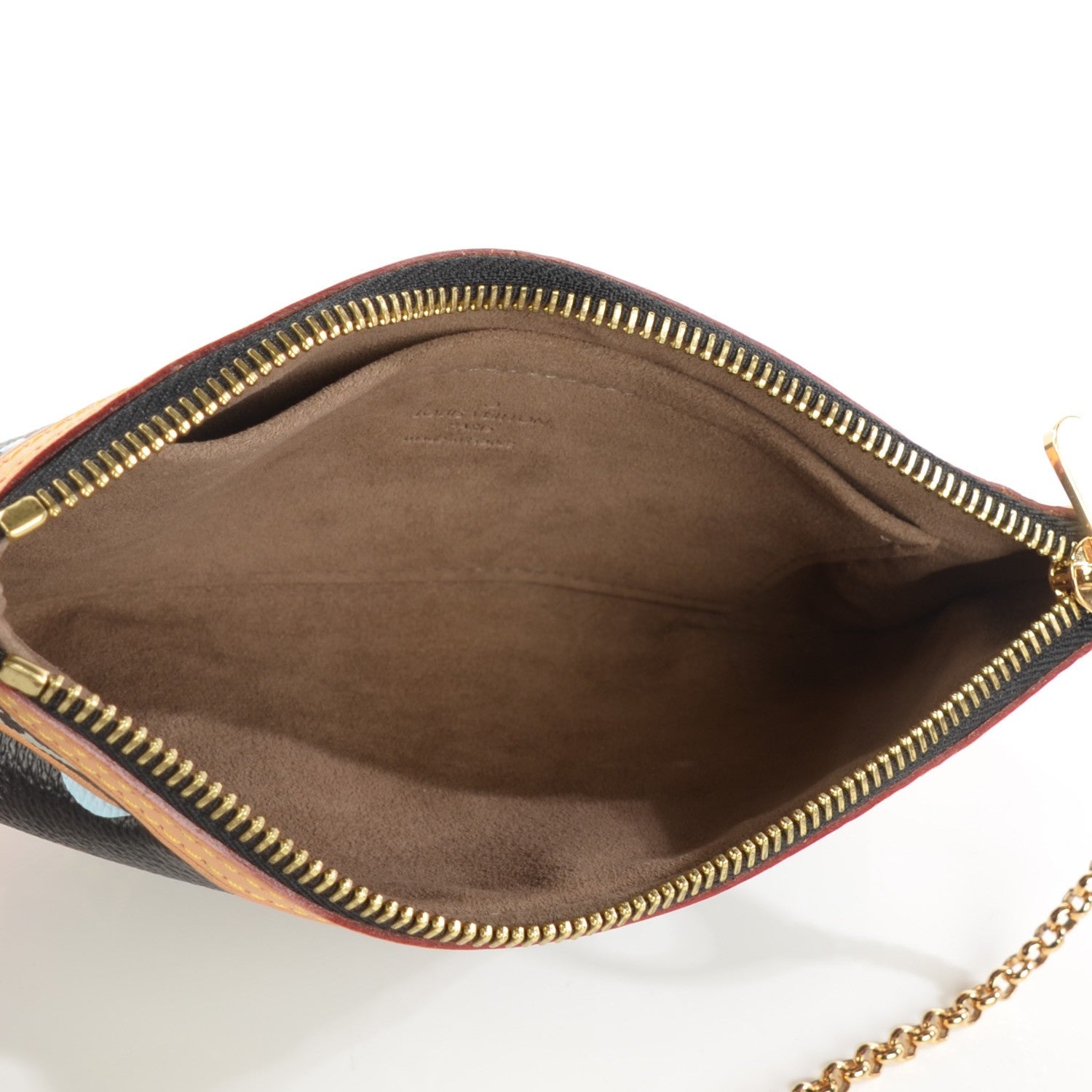 Louis Vuitton Monogram Multicolor Pochette Milla MM Black 5 of 7