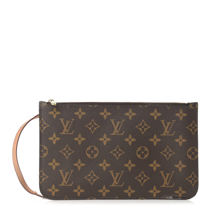 Louis Vuitton Monogram Neverfull MM GM Pochette 1 of 14
