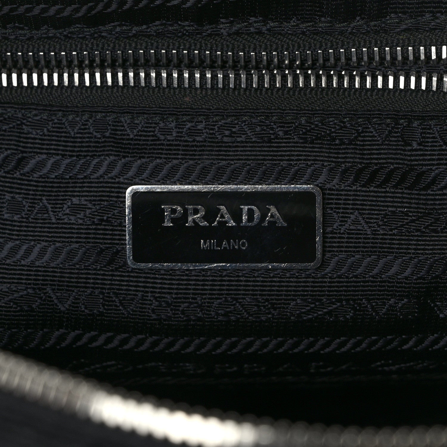 Prada Nylon Tessuto Impuntu Quilted Backpack Black 6 of 8