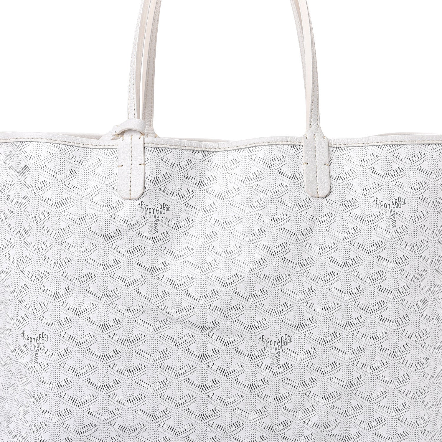 Goyard Goyardine Saint Louis PM White 8 of 12